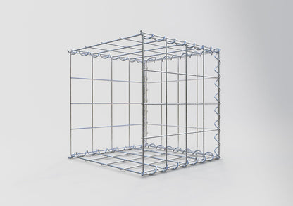 Gabbione aggiuntivo tipo 2 40 cm x 40 cm x 40 cm (L x H x P), dimensione maglia 10 cm x 10 cm, a spirale