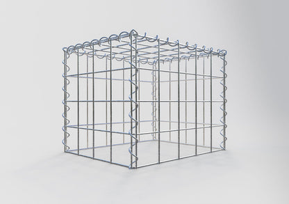 Gavión adicional tipo 3 50 cm x 40 cm x 40 cm (L x A x P), malla 10 cm x 10 cm, en espiral
