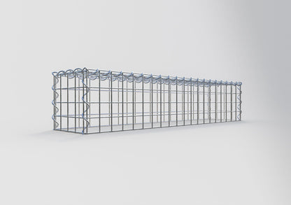 Grown-on gabion type 3 100 cm x 20 cm x 20 cm (L x H x D), mesh size 5 cm x 5 cm, spiral