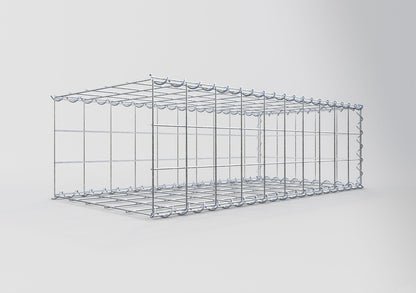 Gabbione aggiuntivo tipo 2 100 cm x 30 cm x 50 cm (L x A x P), maglia 10 cm x 10 cm, spirale