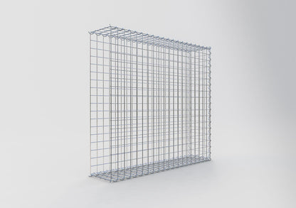 Grown-on gabion type 2 100 cm x 90 cm x 20 cm (L x H x D), mesh size 5 cm x 5 cm, spiral