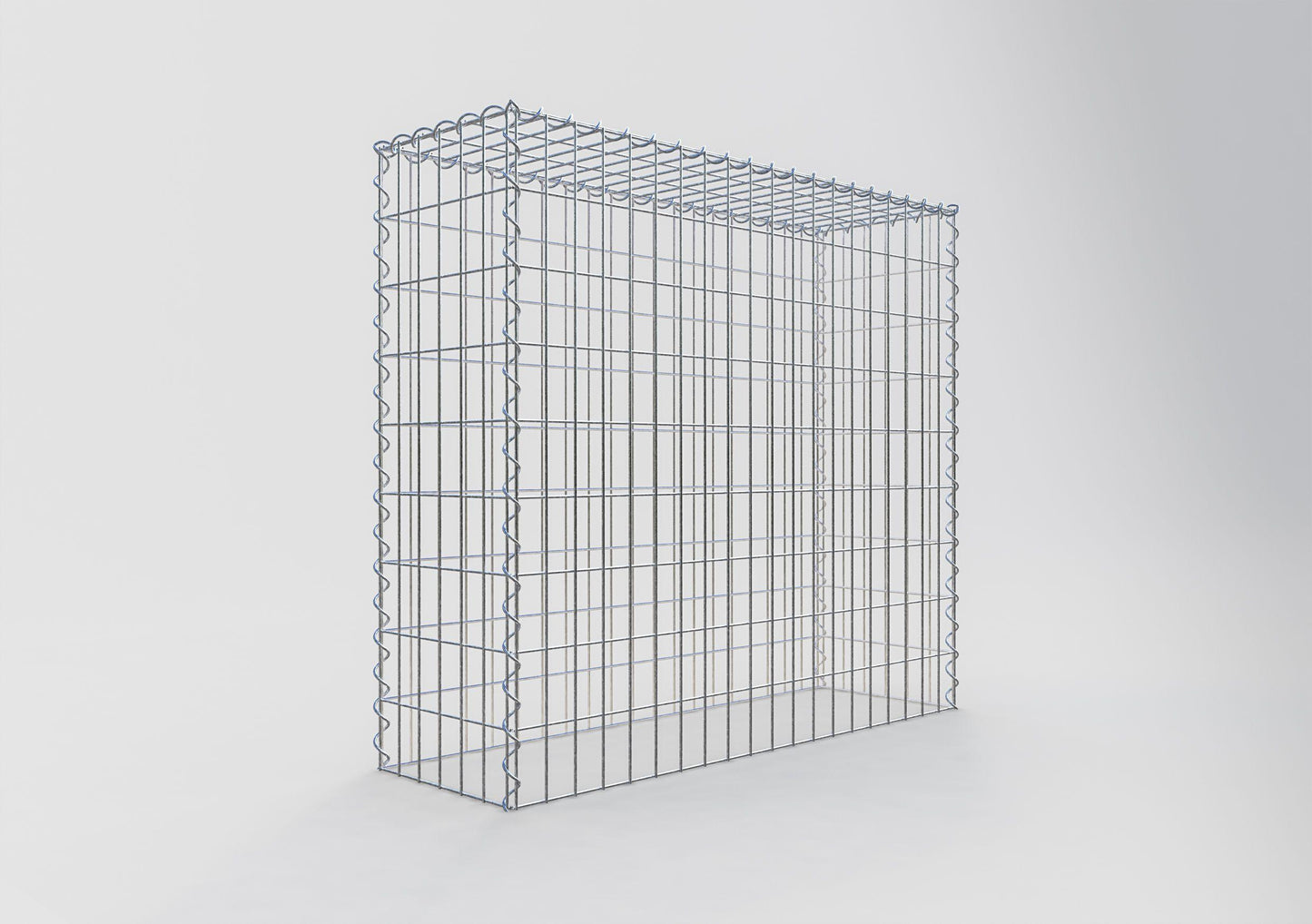 Odlad gabion typ 3 100 cm x 90 cm x 30 cm (L x H x D), maskstorlek 5 cm x 10 cm, spiral