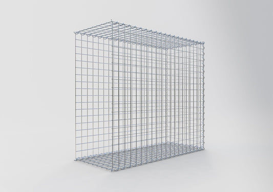 Gavión complementario tipo 2 100 cm x 90 cm x 40 cm (L x A x P), malla 5 cm x 5 cm, espiral