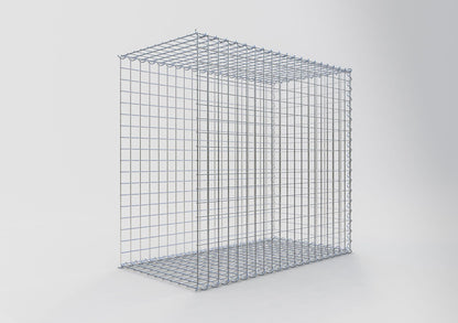 Gabion rapporté type 2 100 cm x 90 cm x 50 cm (L x H x P), mailles 5 cm x 5 cm, spirale