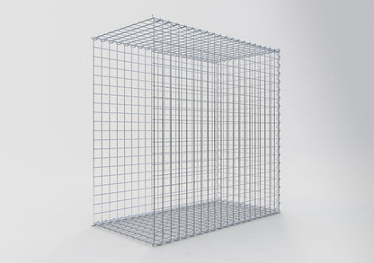 Grown-on gabion type 2 100 cm x 100 cm x 50 cm (L x H x D), mesh size 5 cm x 5 cm, spiral