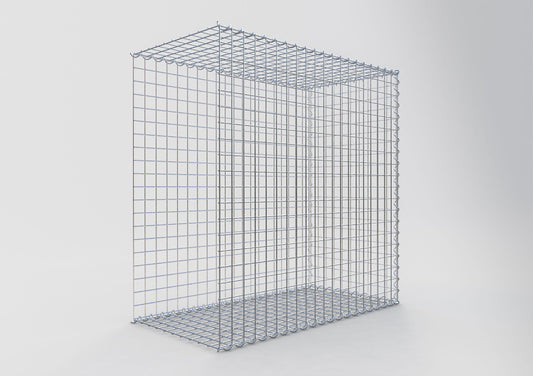 Extra gabion typ 2 100 cm x 100 cm x 50 cm (L x H x D), maskstorlek 5 cm x 5 cm, spiral