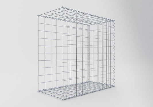 Add-on schanskorf type 2 100 cm x 100 cm x 50 cm (L x H x D), maaswijdte 10 cm x 10 cm, spiraal