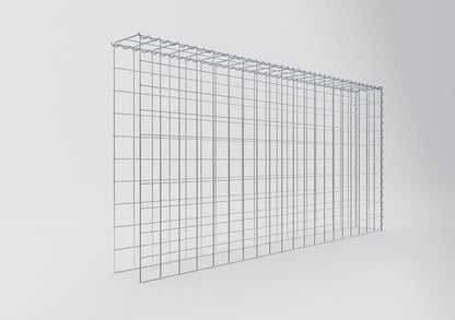 Anbaugabione Typ 4 200 cm x 100 cm x 20 cm (L x H x T), Maschenweite 10 cm x 10 cm, Spirale