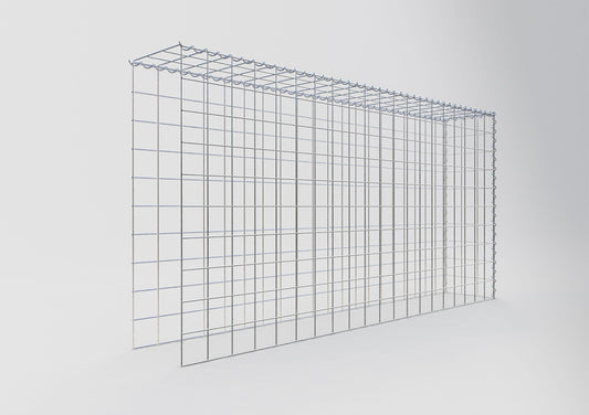 Gavión adicional tipo 4 200 cm x 100 cm x 30 cm (L x A x P), malla 10 cm x 10 cm, en espiral