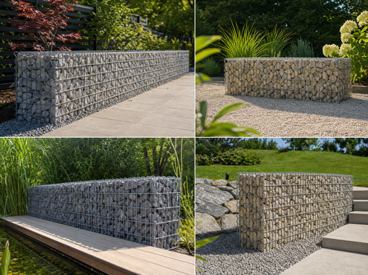 Gabion sur mesure - maille 5x10cm