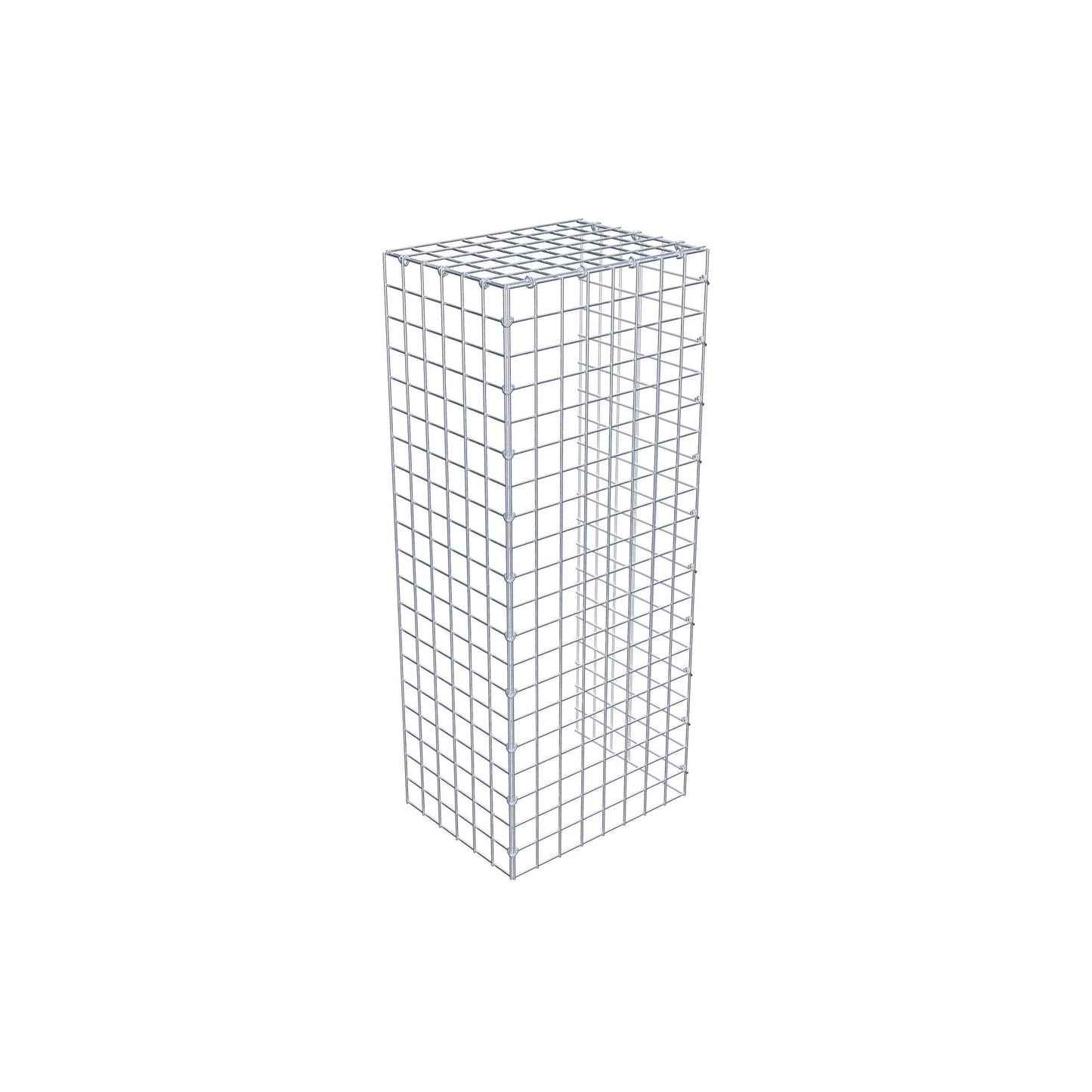 Fourche rapportée type 4 100 cm x 30 cm x 40 cm (L x H x P), mailles 5 cm x 5 cm, anneau C