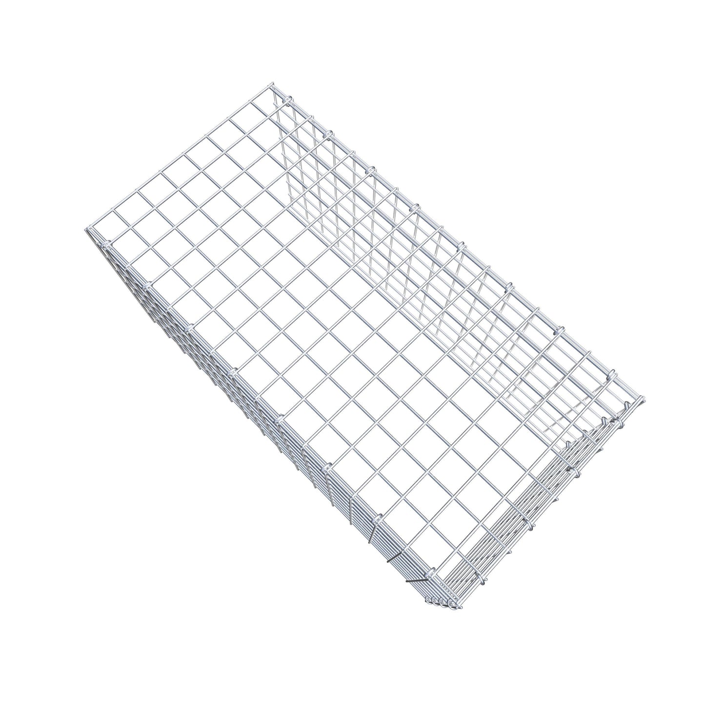 Fourche rapportée type 4 80 cm x 40 cm x 40 cm (L x H x P), mailles 5 cm x 5 cm, anneau C