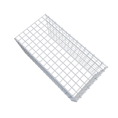 Fourche rapportée type 4 80 cm x 40 cm x 40 cm (L x H x P), mailles 5 cm x 5 cm, anneau C
