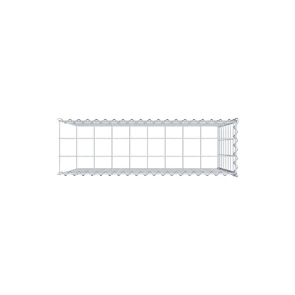 Anbaugabione Typ 4 100 cm x 80 cm x 30 cm (L x H x T), Maschenweite 10 cm x 10 cm, Spirale
