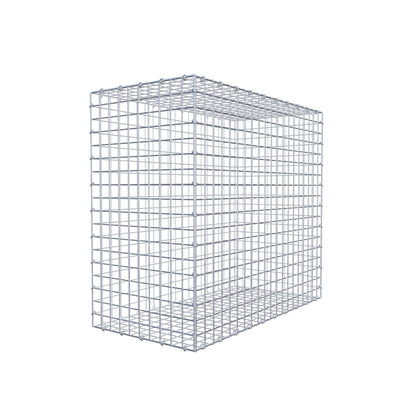 Gabião 100 cm x 90 cm x 50 cm (C x A x P), malhagem 5 cm x 5 cm, anel C