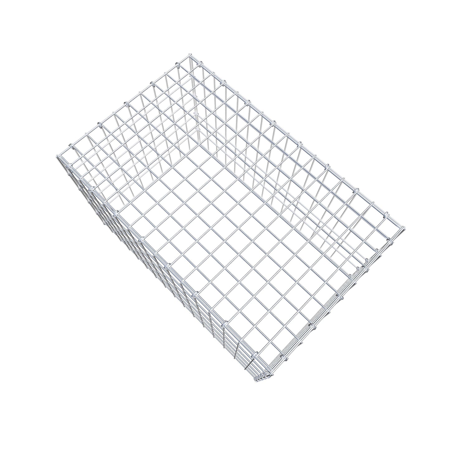 Fourche rapportée type 3 80 cm x 50 cm x 50 cm (L x H x P), mailles 5 cm x 10 cm, anneau C