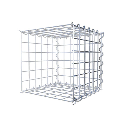 Gabion rapporté type 2 30 cm x 30 cm x 30 cm (L x H x P), mailles 5 cm x 5 cm, spirale
