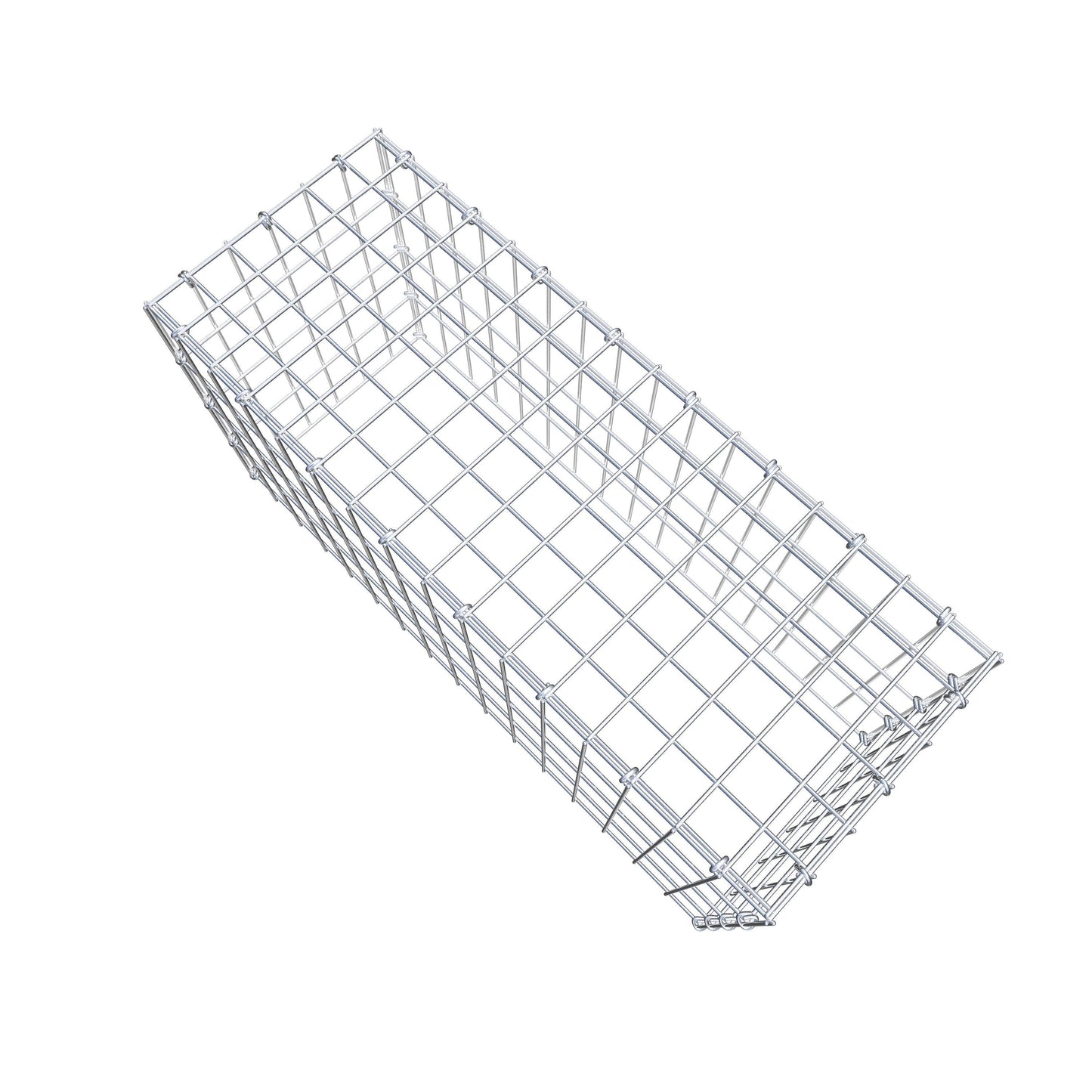 Fourche rapportée type 3 80 cm x 40 cm x 30 cm (L x H x P), mailles 5 cm x 10 cm, anneau C