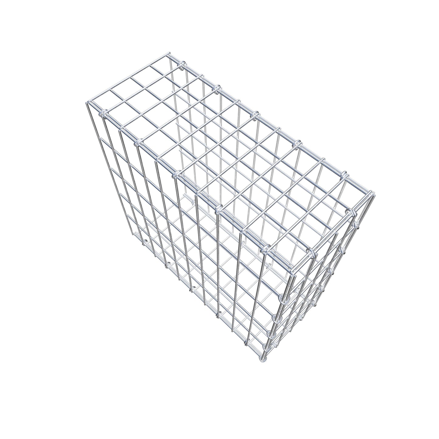 Pila adicional tipo 2 50 cm x 50 cm x 20 cm, malla 5 cm x 10 cm, anillo en C