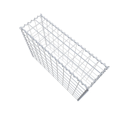 Gabion rapporté type 3 100 cm x 70 cm x 30 cm (L x H x P), mailles 10 cm x 10 cm, spirale