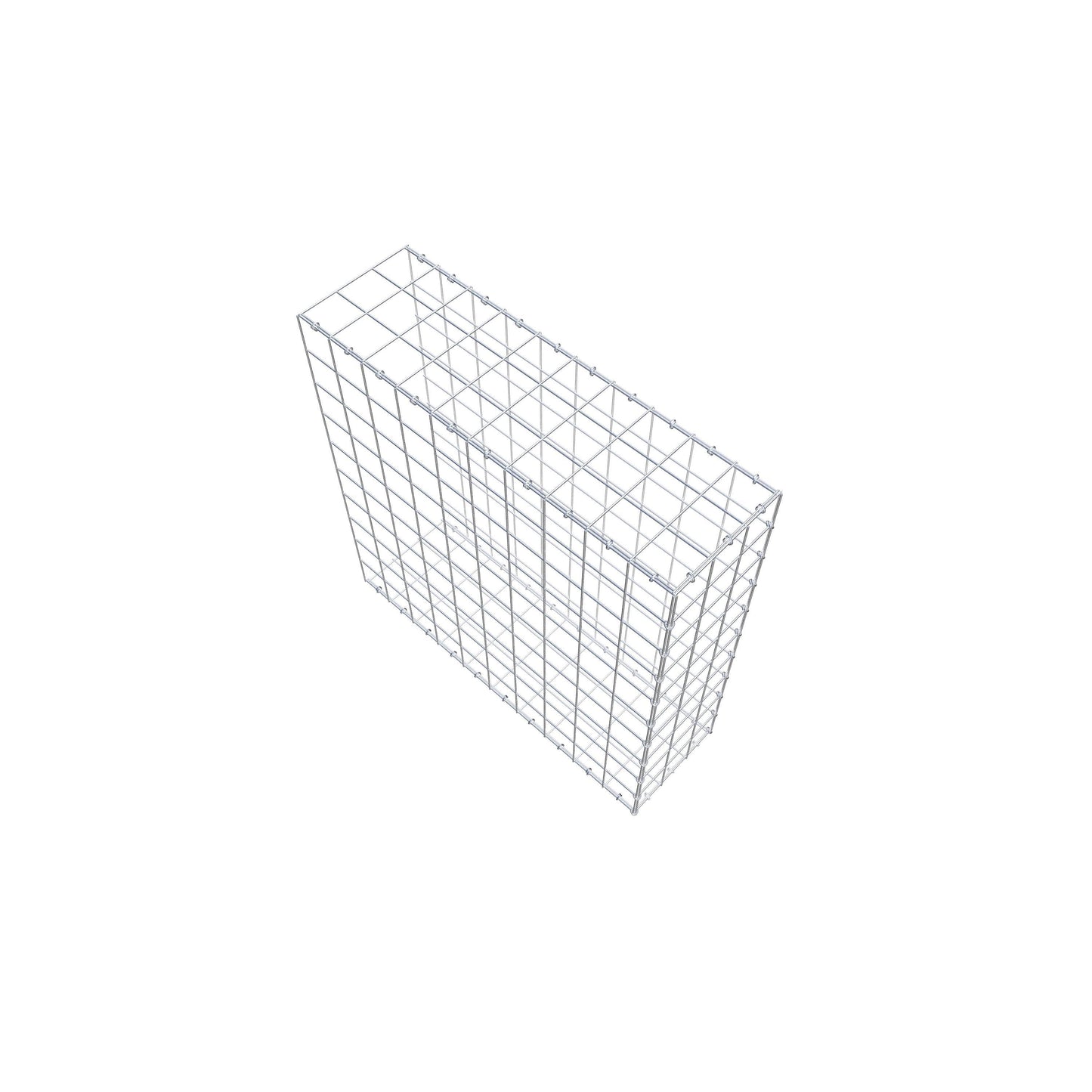 Fourche rapportée type 2 100 cm x 100 cm x 30 cm (L x H x P), mailles 10 cm x 10 cm, anneau C