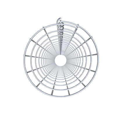 Gabionpelare rund 22 cm diameter, 230 cm höjd, maskstorlek 5 cm x 10 cm
