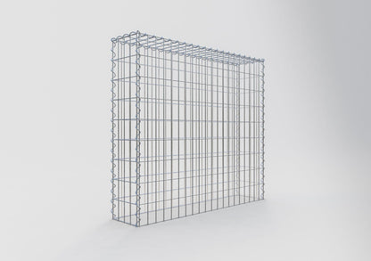 Extra gabion typ 3 100 cm x 90 cm x 20 cm (L x H x D), maskstorlek 5 cm x 10 cm, spiral