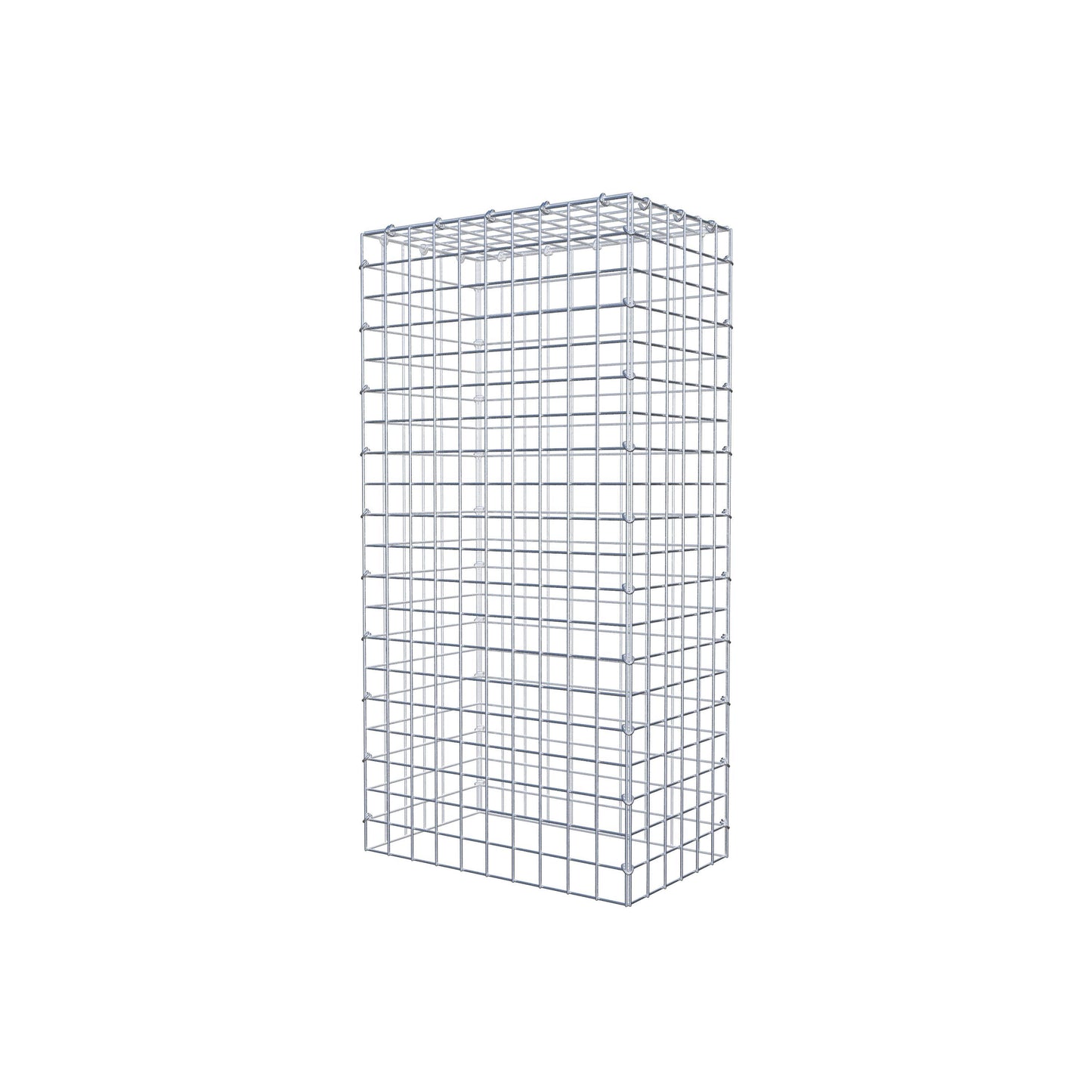 Fourche rapportée type 3 100 cm x 30 cm x 50 cm (L x H x P), mailles 5 cm x 5 cm, anneau C