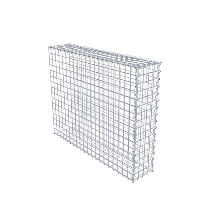 Anbaugabione Typ 2 100 cm x 80 cm x 20 cm (L x H x T), Maschenweite 5 cm x 5 cm, Spirale