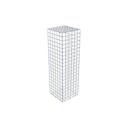 Gabbione aggiuntivo tipo 2 100 cm x 30 cm x 30 cm (L x A x P), maglia 5 cm x 5 cm, anello a C
