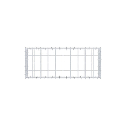 Gabion 100 cm x 20 cm x 40 cm (L x H x D), maskstorlek 10 cm x 10 cm, C-ring
