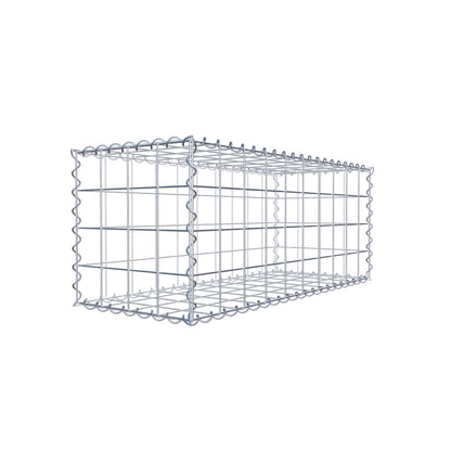 Gabião 100 cm x 40 cm x 40 cm (C x A x P), malhagem 10 cm x 10 cm, espiral