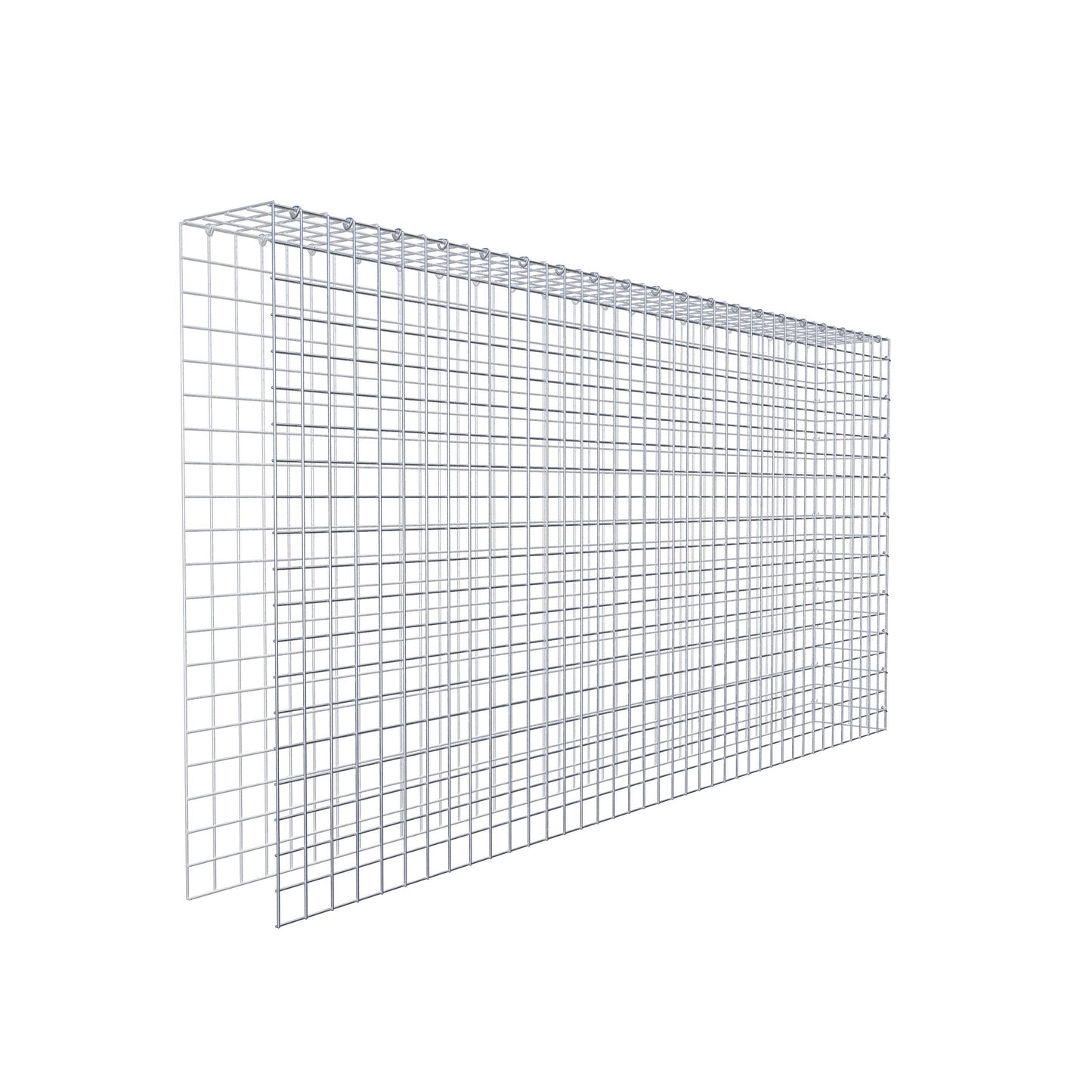 Fourche rapportée type 4 200 cm x 100 cm x 20 cm (L x H x P), mailles 5 cm x 5 cm, anneau C