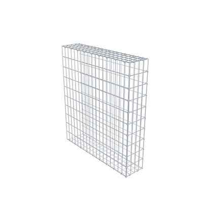 Gabião tipo 2 100 cm x 90 cm x 20 cm, malhagem 5 cm x 10 cm, anel C
