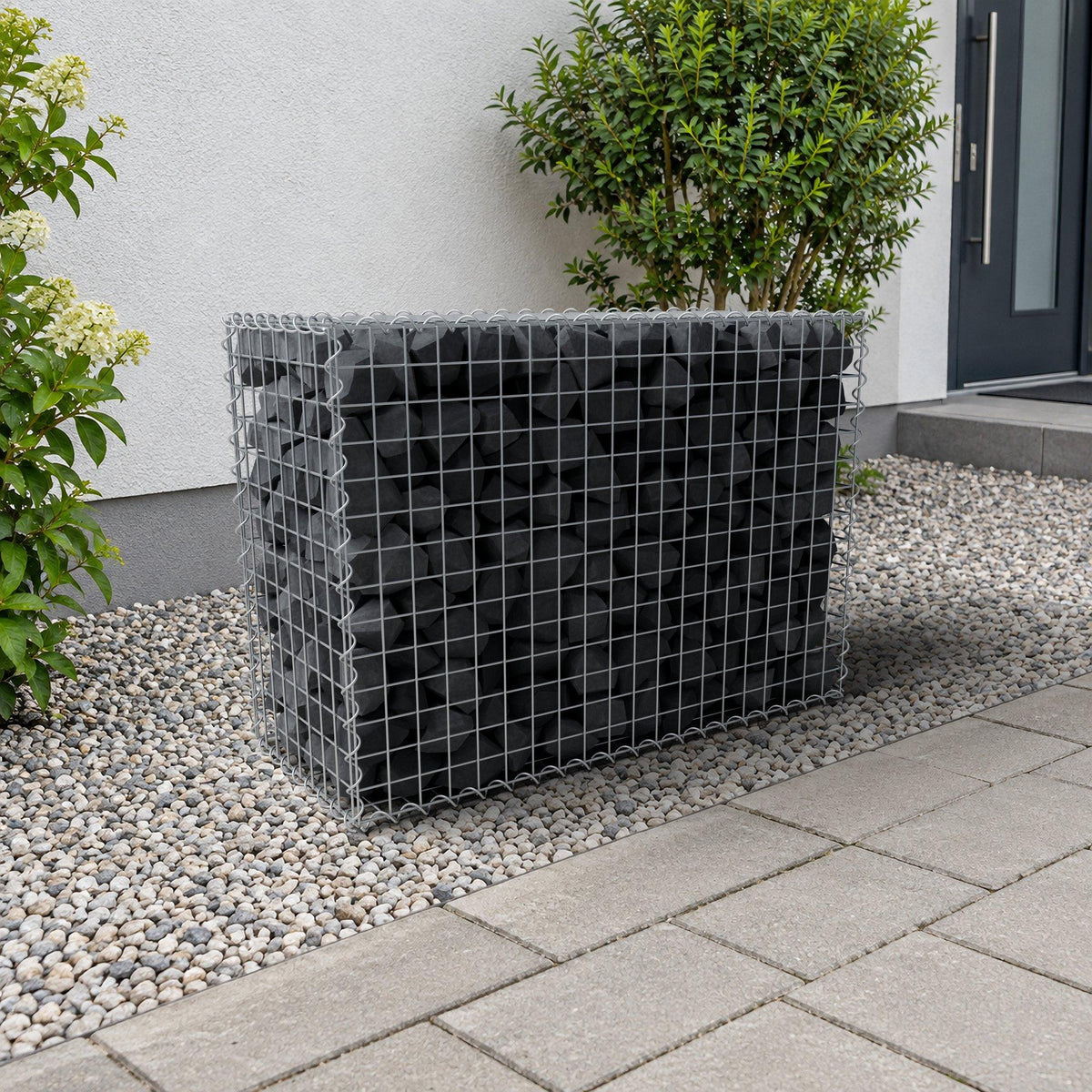 Gabion 100 cm x 70 cm x 40 cm (L x H x D), mesh size 5 cm x 5 cm, spiral