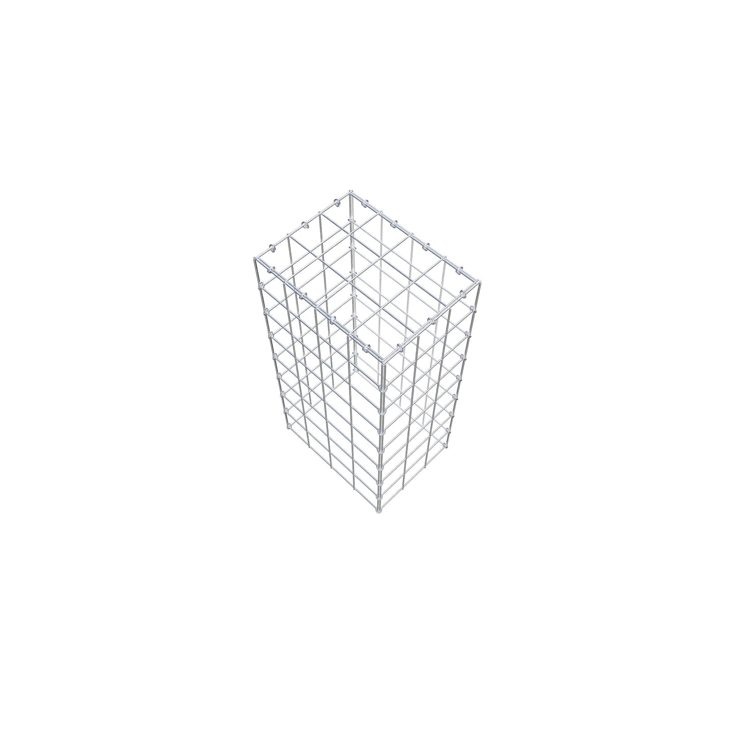Add-on pool type 3 80 cm x 40 cm x 30 cm (L x H x D), maaswijdte 10 cm x 10 cm, C-ring