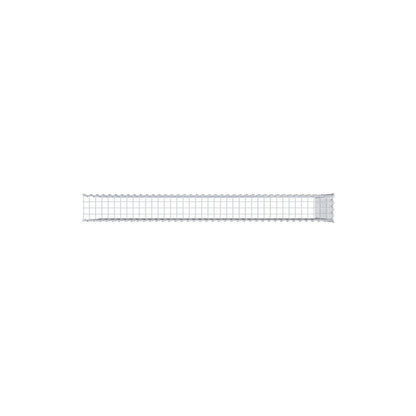 Gabion rapporté type 4 200 cm x 100 cm x 20 cm (L x H x P), mailles 5 cm x 5 cm, spirale