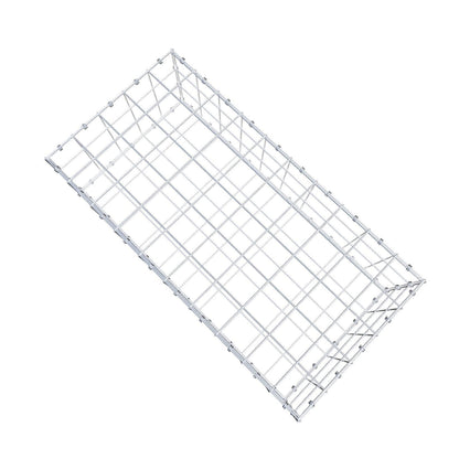 Schanskorf 100 cm x 30 cm x 50 cm (L x H x D), maaswijdte 10 x 10 cm, spiraalring