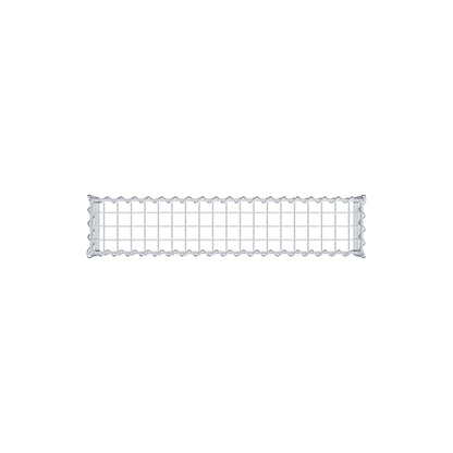 Opvokset gabion type 3 100 cm x 20 cm x 20 cm (L x H x D), maskestørrelse 5 cm x 5 cm, spiral