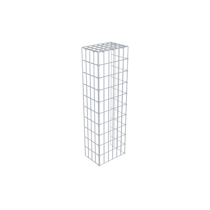 Fourche rapportée type 4 100 cm x 20 cm x 30 cm (L x H x P), mailles 5 cm x 10 cm, anneau C