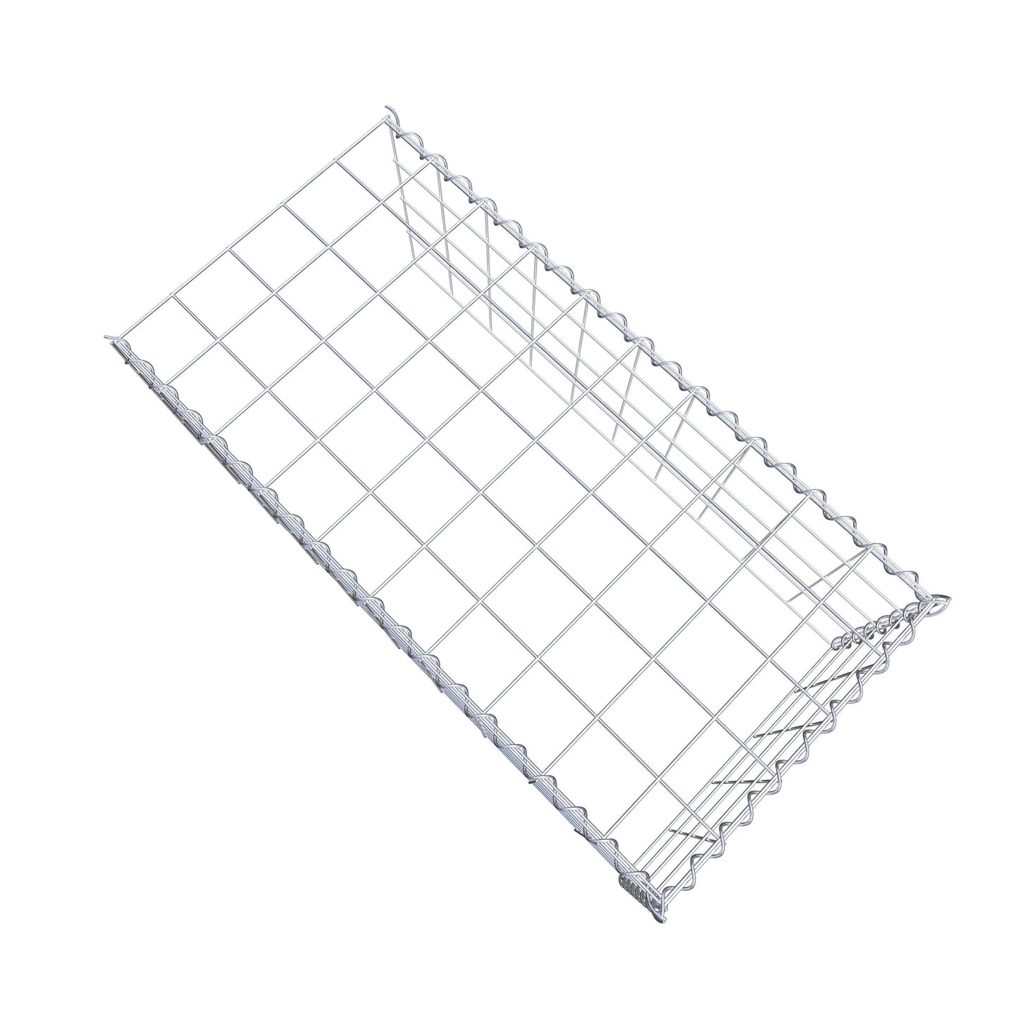 Gavión complementario tipo 4 100 cm x 40 cm x 50 cm (L x A x P), malla 10 cm x 10 cm, espiral