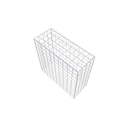 Fourche rapportée type 3 100 cm x 100 cm x 40 cm (L x H x P), mailles 10 cm x 10 cm, anneau en C