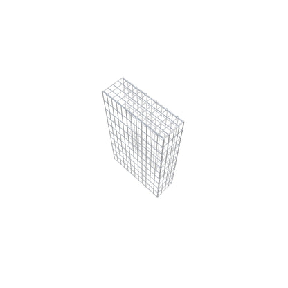 Fourche rapportée type 4 100 cm x 60 cm x 20 cm (L x H x P), mailles 5 cm x 10 cm, anneau C