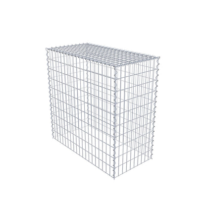 Gabion rapporté type 3 100 cm x 100 cm x 50 cm (L x H x P), mailles 5 cm x 10 cm, spirale
