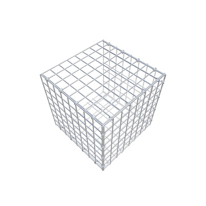 Monteret gabion type 2 40 cm x 40 cm x 40 cm (L x H x D), maskestørrelse 5 cm x 5 cm, C-ring