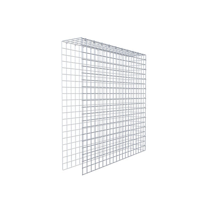 Fourche rapportée type 4 100 cm x 100 cm x 20 cm (L x H x P), mailles 5 cm x 5 cm, anneau C