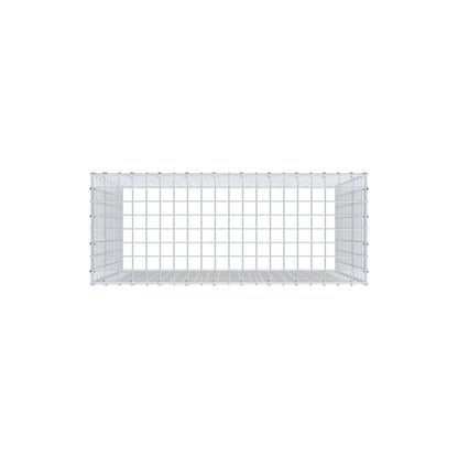 Type 3 oplegkorf 100 cm x 90 cm x 40 cm (L x H x D), maaswijdte 5 cm x 5 cm, C-ring