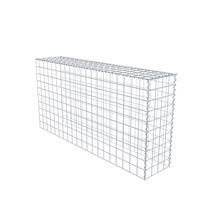 Fourche de culture type 4 200 cm x 100 cm x 40 cm (L x H x P), mailles 10 cm x 10 cm, spirale