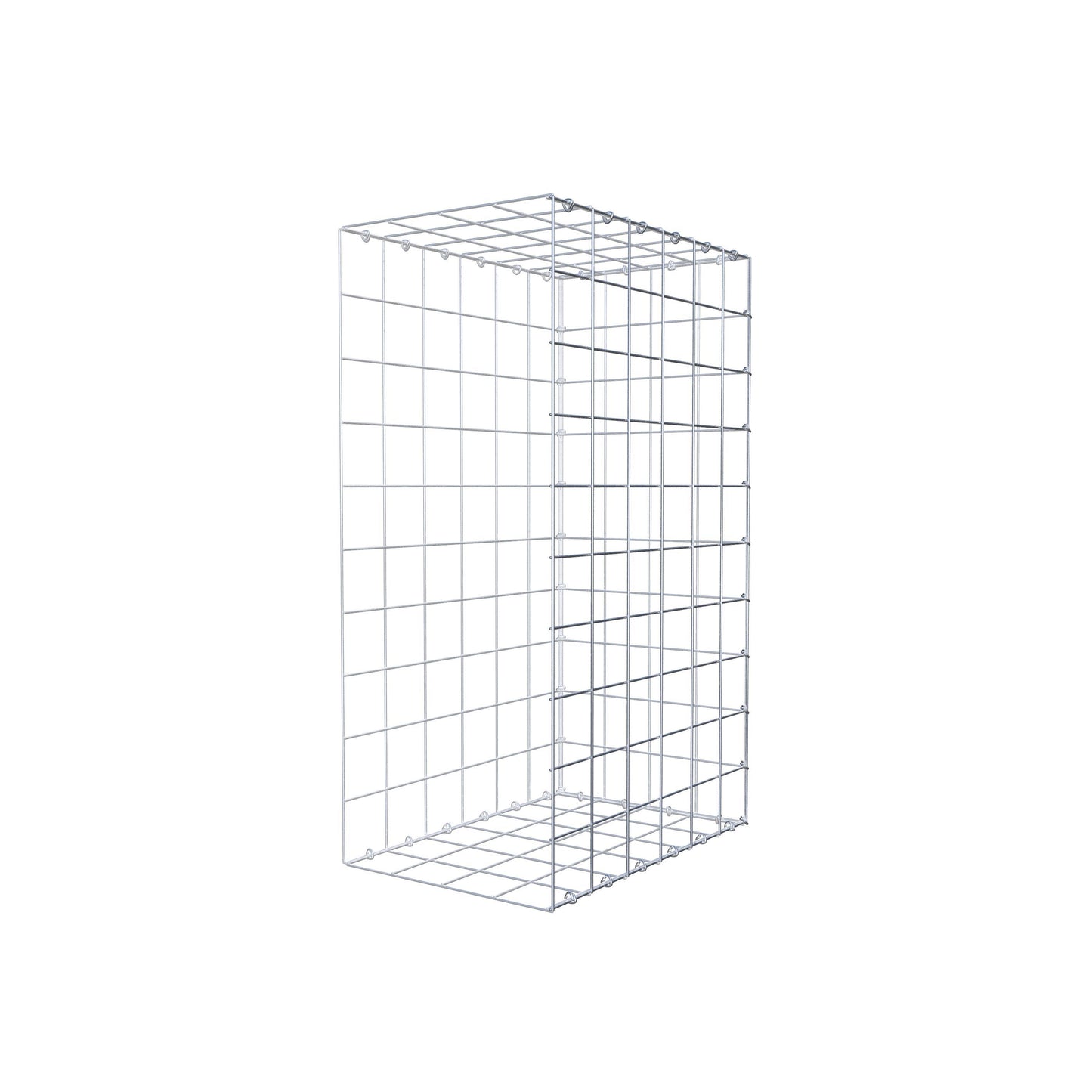 Fourche rapportée type 2 100 cm x 60 cm x 40 cm (L x H x P), mailles 10 cm x 10 cm, anneau C
