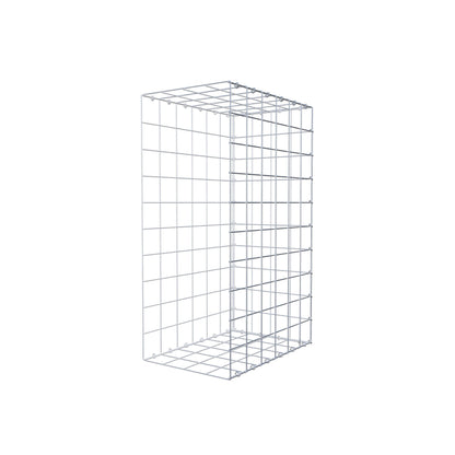 Fourche rapportée type 2 100 cm x 60 cm x 40 cm (L x H x P), mailles 10 cm x 10 cm, anneau C